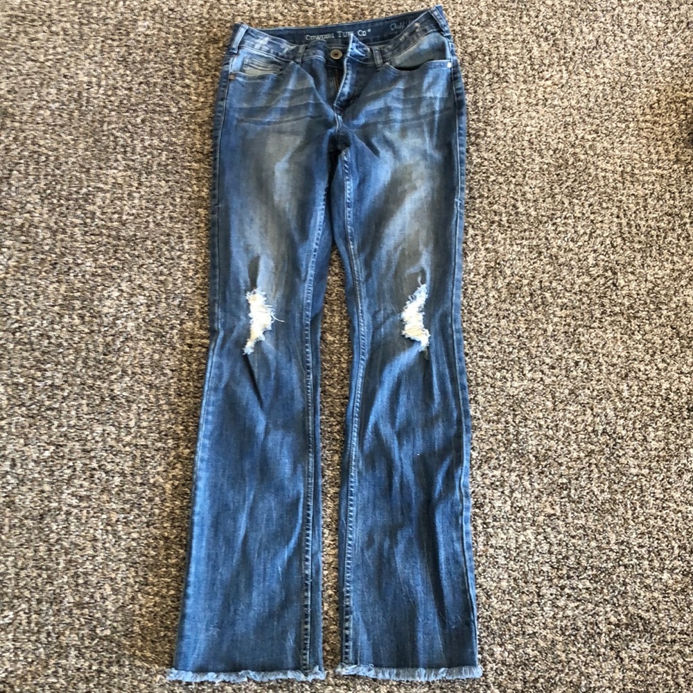 Cowgirl Tuff Jeans size 28x35
